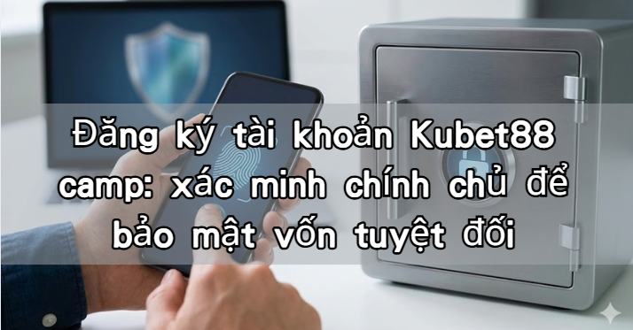Đăng ký tài khoản Kubet88 camp: xác minh chính chủ để bảo mật vốn tuyệt đối